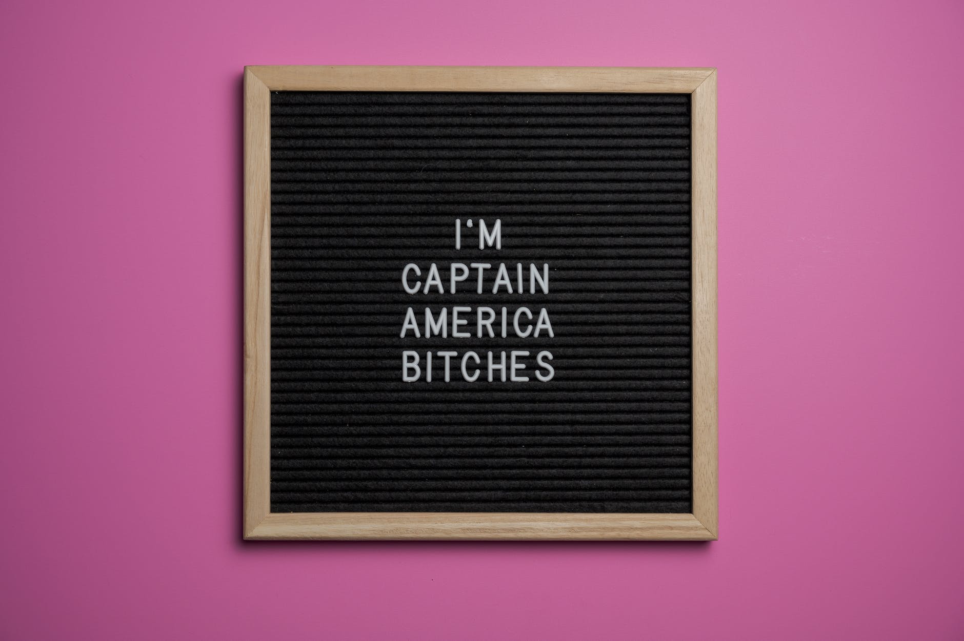 i m captain america bitches text