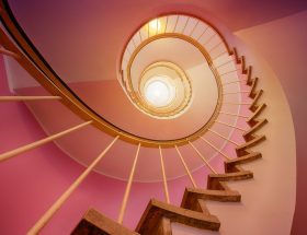 spiral staircase